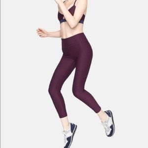Outdoor Voices 3/4 Leggings in Plum